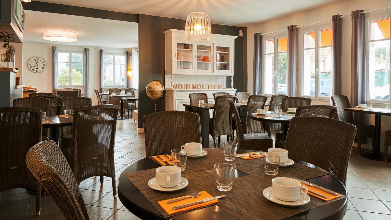 נוארמוטייה-אן-ליל Logis Hotel La Chaize מראה חיצוני תמונה