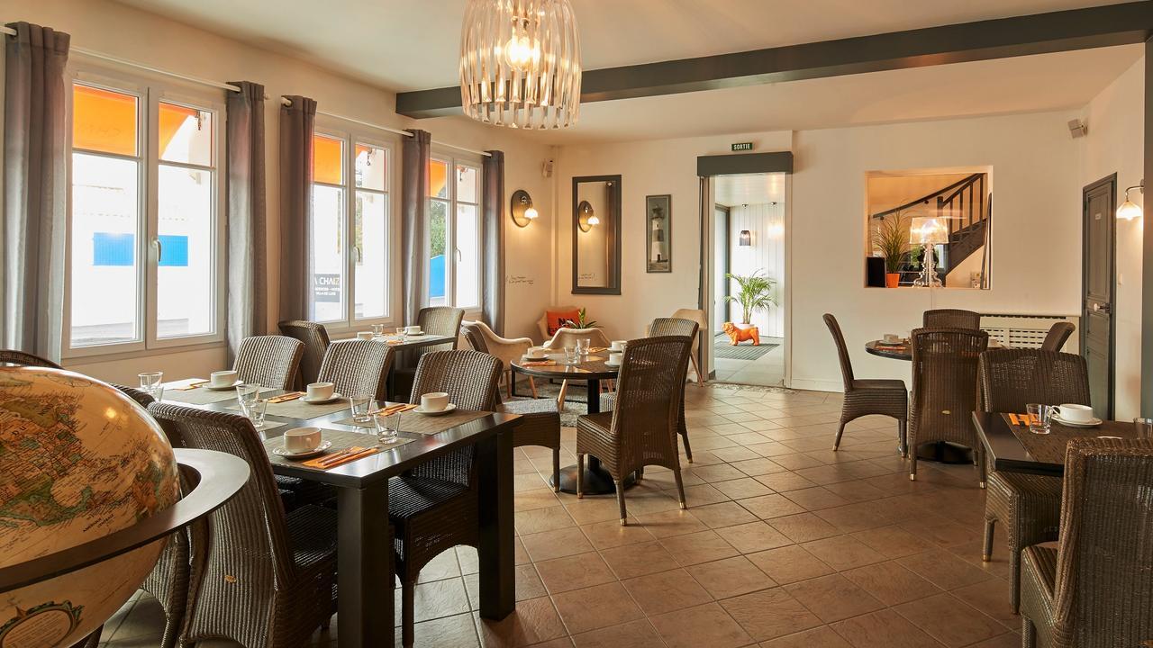 נוארמוטייה-אן-ליל Logis Hotel La Chaize מראה חיצוני תמונה
